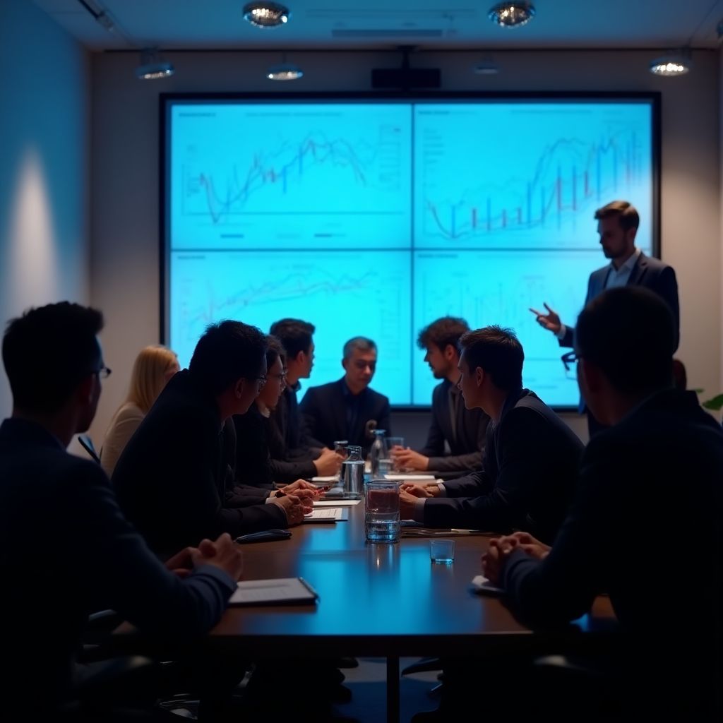 Equipo de ConsultFin en reunión estratégica anual